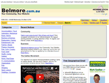 Tablet Screenshot of belmore.com.au